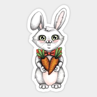 Bunny boy Sticker